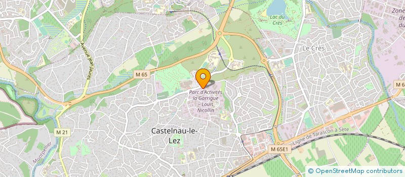 localisation de l'entreprise MADAME PASCALE PIED à CASTELNAU-LE-LEZ