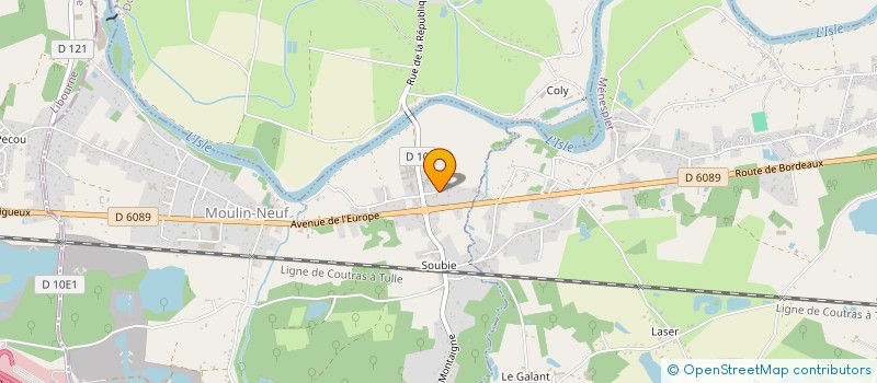 localisation de l'entreprise MADAME PASCALE PIQUET  LE PIZOU