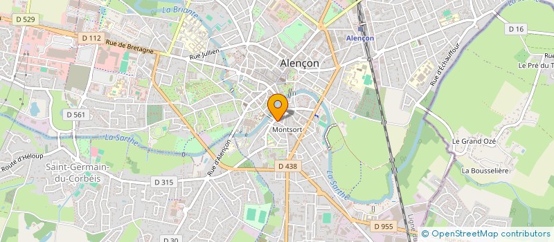localisation de l'entreprise MADAME PASCALE PIRET à ALENCON