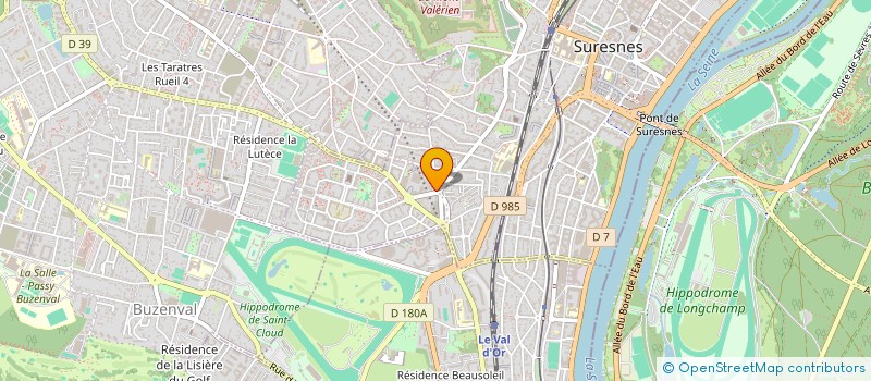 localisation de l'entreprise MADAME PASCALE POTTIER à SURESNES