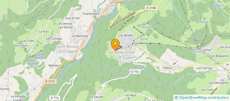 localisation de l'entreprise MADAME PASCALE POUSSIN  CREST VOLAND