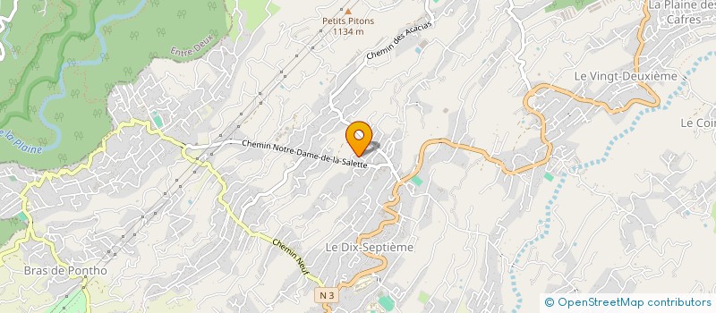 localisation de l'entreprise MADAME PASCALE PREMONT à LE TAMPON