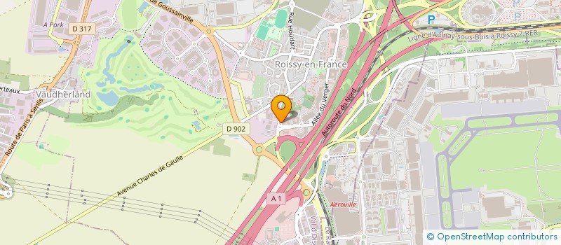 localisation de l'entreprise MADAME PASCALE PROST  ROISSY-EN-FRANCE