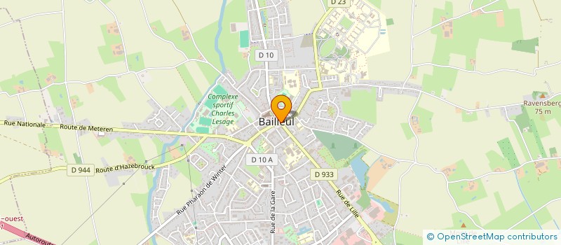 localisation de l'entreprise MADAME PASCALE PRUVOST à BAILLEUL