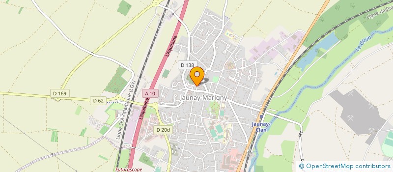 localisation de l'entreprise MADAME PASCALE PUYBAREAU à JAUNAY-MARIGNY