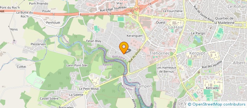 localisation de l'entreprise MADAME PASCALE PUYBONNIEUX à VANNES