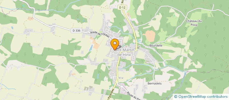 localisation de l'entreprise MADAME PASCALE QUIGNERE  SAINT-MARTIN-DE-HINX