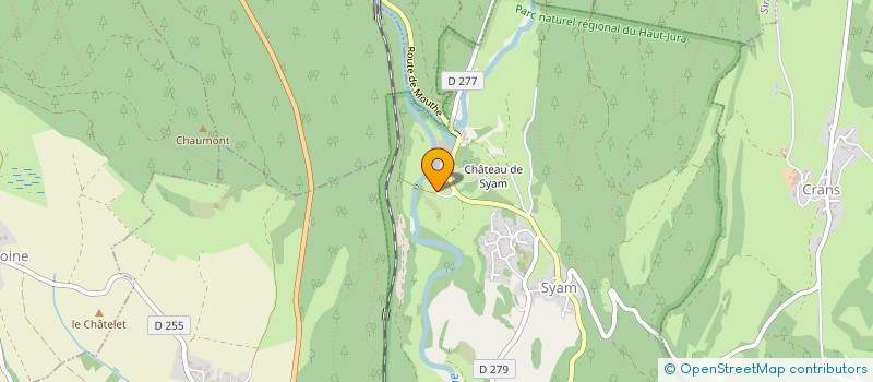 localisation de l'entreprise MADAME PASCALE RACLE  LE VAUDIOUX