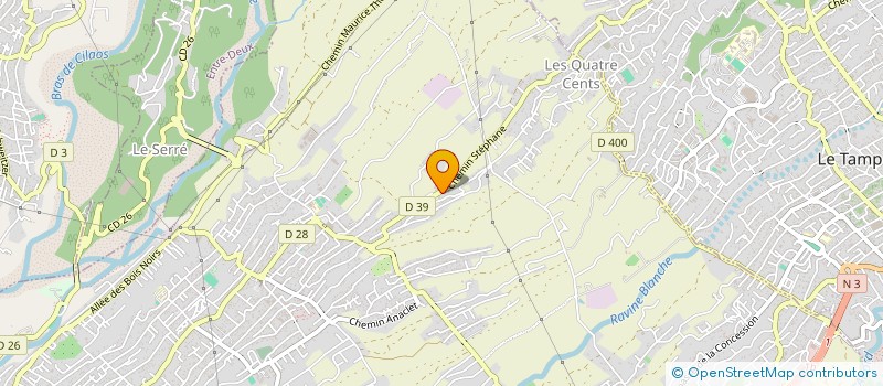 localisation de l'entreprise MADAME PASCALE RAMALINGOM  SAINT-PIERRE