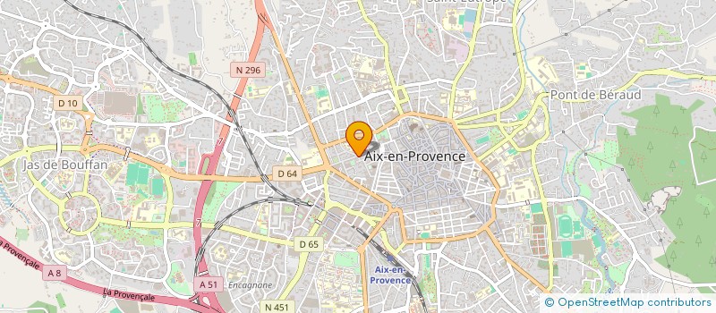 localisation de l'entreprise MADAME PASCALE REGINA à AIX-EN-PROVENCE