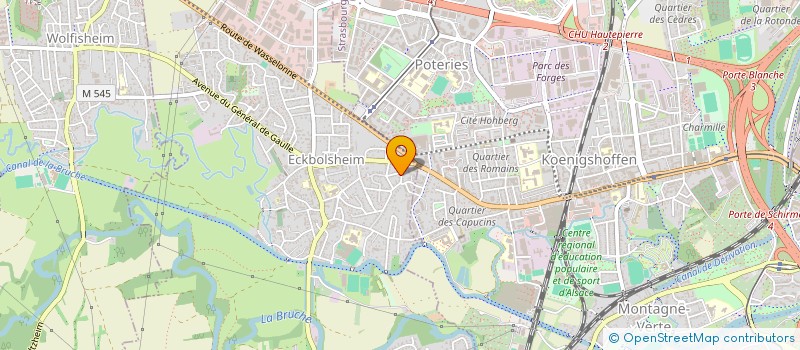 localisation de l'entreprise MADAME PASCALE REMY  ECKBOLSHEIM