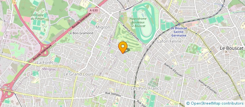 localisation de l'entreprise MADAME PASCALE RENIER  BORDEAUX