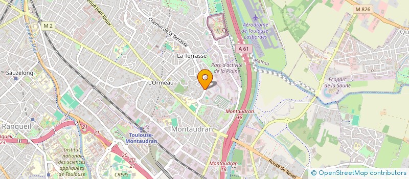 localisation de l'entreprise MADAME PASCALE REYNAUD à TOULOUSE