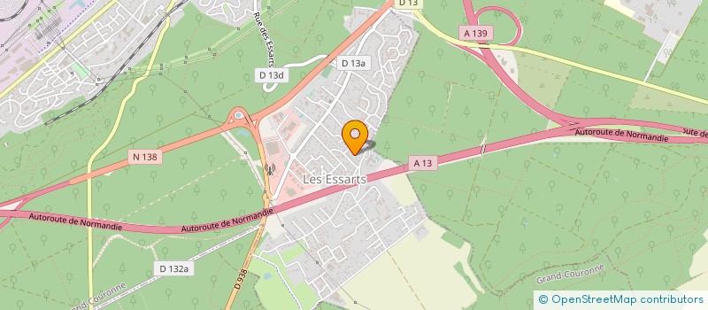 localisation de l'entreprise MADAME PASCALE RICHARD  GRAND-COURONNE