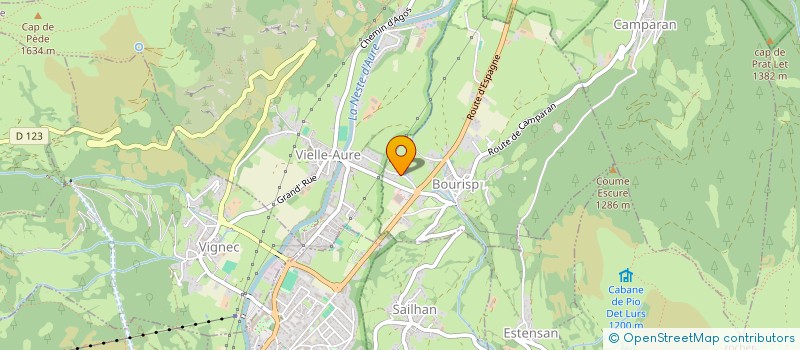 localisation de l'entreprise MADAME PASCALE RICHAUME  SAINT-LARY-SOULAN