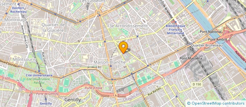 localisation de l'entreprise MADAME PASCALE RIGAL  PARIS