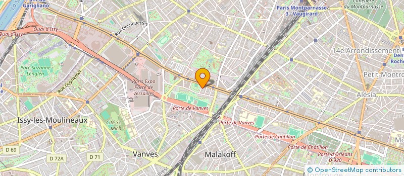 localisation de l'entreprise MADAME PASCALE RIGHETTI  PARIS