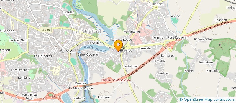 localisation de l'entreprise MADAME PASCALE RIOU  RENNES