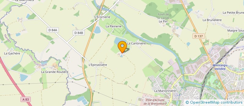 localisation de l'entreprise MADAME PASCALE RIVAL à MONTAIGU-VENDEE