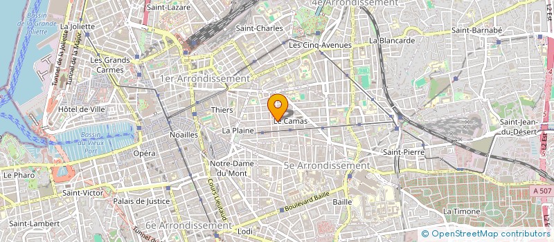 localisation de l'entreprise MADAME PASCALE ROBERT à MARSEILLE