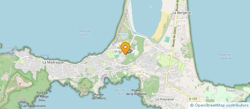 localisation de l'entreprise MADAME PASCALE ROBERT à HYERES
