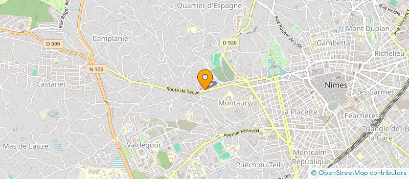 localisation de l'entreprise MADAME PASCALE ROMANO à NIMES
