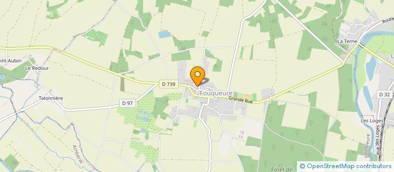 localisation de l'entreprise MADAME PASCALE ROSSIGNOL à FOUQUEURE