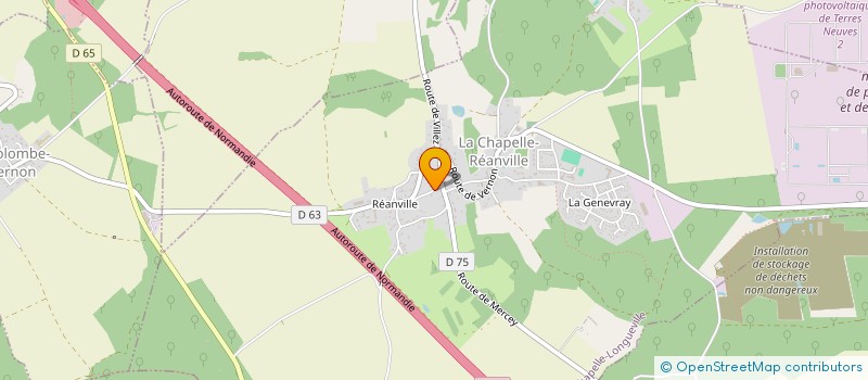 localisation de l'entreprise MADAME PASCALE ROUSSARIE  LA CHAPELLE-LONGUEVILLE