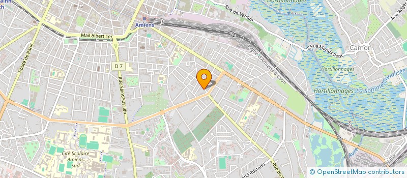 localisation de l'entreprise MADAME PASCALE ROUSSEAUX à AMIENS