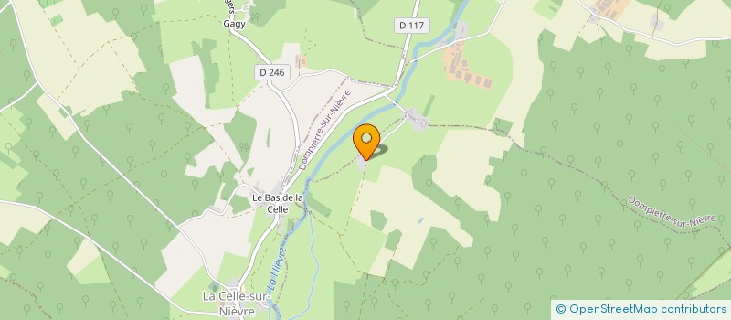 localisation de l'entreprise MADAME PASCALE ROY  BEAUMONT-LA-FERRIERE