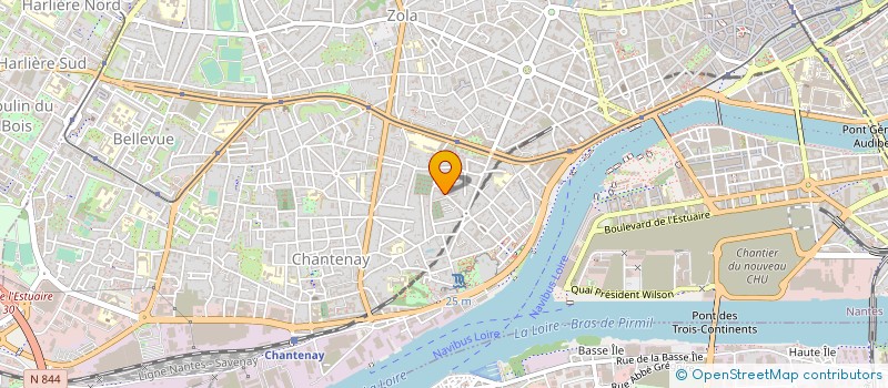 localisation de l'entreprise MADAME PASCALE RUFFEL à NANTES