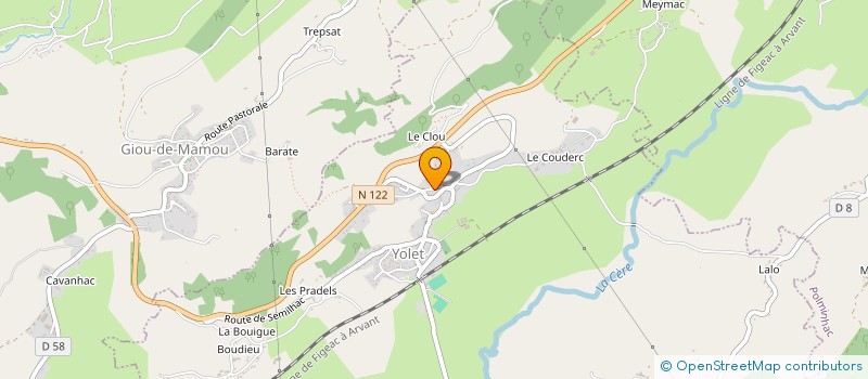 localisation de l'entreprise MADAME PASCALE RUIZ à YOLET
