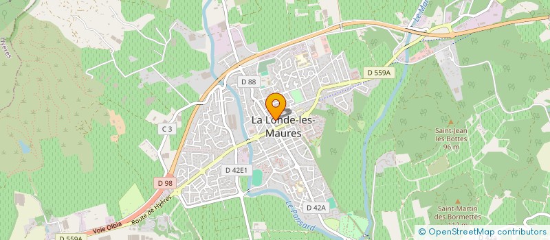 localisation de l'entreprise MADAME PASCALE SALA à LA LONDE-LES-MAURES