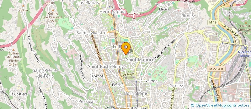 localisation de l'entreprise MADAME PASCALE SALERIO à NICE