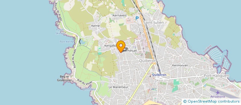 localisation de l'entreprise MADAME PASCALE SALINAS à QUIBERON