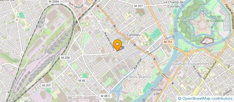 localisation de l'entreprise MADAME PASCALE SANNIER à LILLE