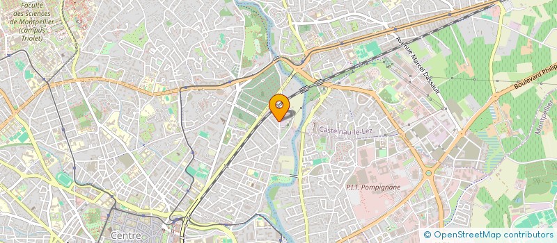 localisation de l'entreprise MADAME PASCALE SARAN à MONTPELLIER
