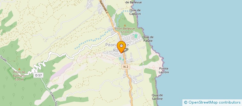 localisation de l'entreprise MADAME PASCALE SELLOM  SAINTE-ROSE