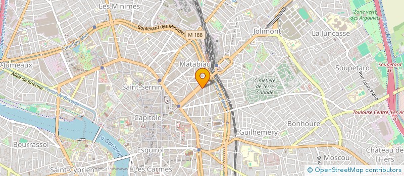 localisation de l'entreprise MADAME PASCALE SINQUIN à TOULOUSE