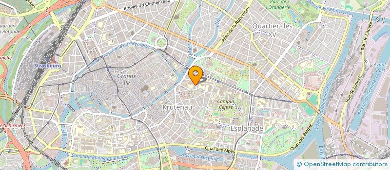localisation de l'entreprise MADAME PASCALE SOROKINE à STRASBOURG