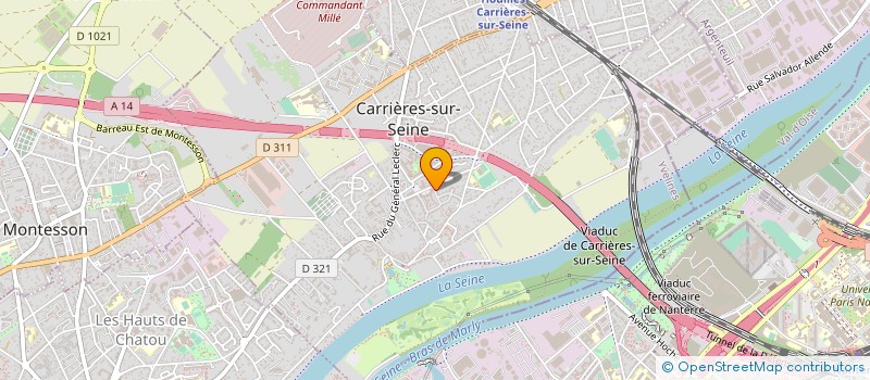 localisation de l'entreprise MADAME PASCALE STEFFAN  CARRIERES-SUR-SEINE