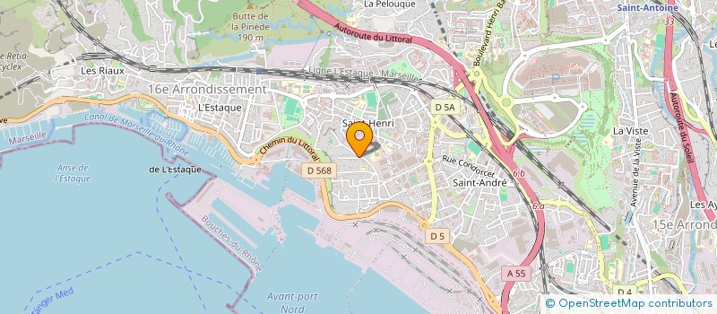 localisation de l'entreprise MADAME PASCALE STEVENS à MARSEILLE
