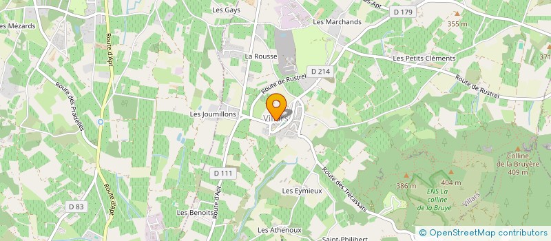 localisation de l'entreprise MADAME PASCALE STIH à RUSTREL