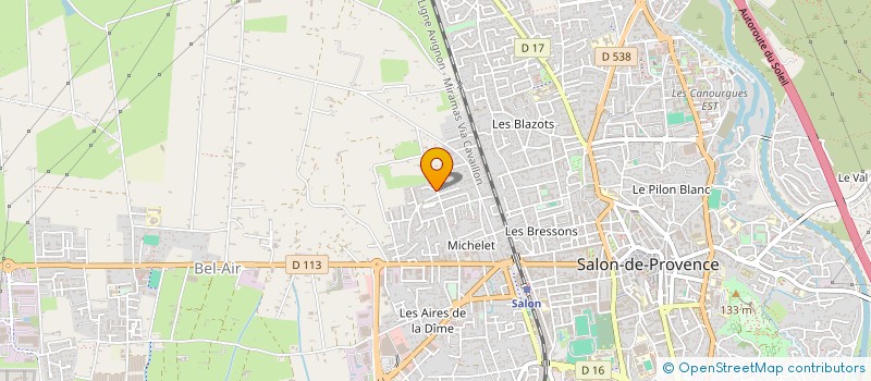 localisation de l'entreprise MADAME PASCALE STOUPY  PELISSANNE