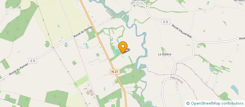 localisation de l'entreprise MADAME PASCALE STRUYE  PAUILHAC