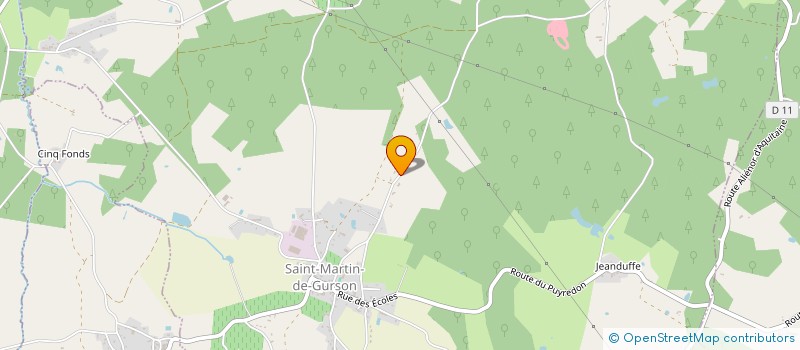 localisation de l'entreprise MADAME PASCALE SUBINLOU  LES LEVES-ET-THOUMEYRAGUES