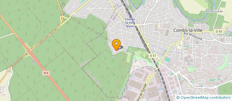 localisation de l'entreprise MADAME PASCALE TAFFET  COMBS-LA-VILLE