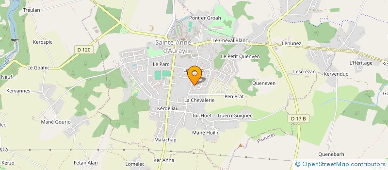 localisation de l'entreprise MADAME PASCALE TAUPIN à AURAY