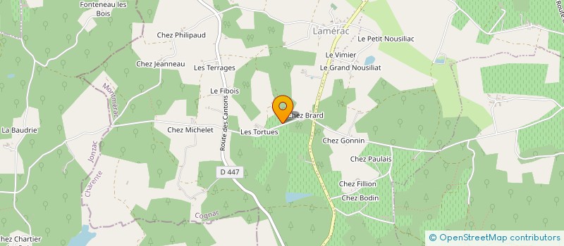 localisation de l'entreprise MADAME PASCALE TEXIER à GUIMPS