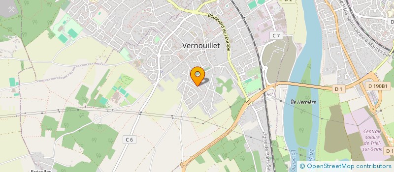 localisation de l'entreprise MADAME PASCALE TISSERON  VERNOUILLET